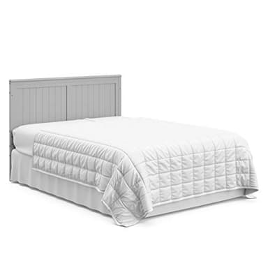 Graco Hadley 5-in-1 Convertible Crib with Drawer (Pebble Gray) – GREENGUARD Gold Certified, Crib with Drawer Combo, Full-Size Nursery Storage Drawer, Converts to Toddler Bed, Daybed - Image 15