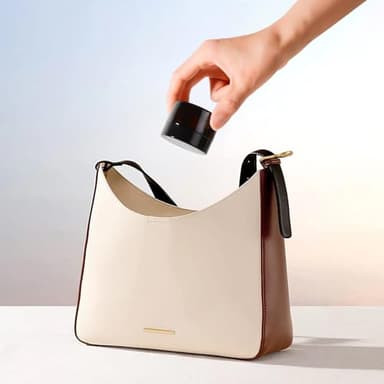 Stellacare 46 pack 1oz Glass Jars Round Empty Cosmetic Containers, Refillable Glass Jars with Lids for Face Creams, Lotions, Powders,Salves Ointments,Potravel Storage - Image 7