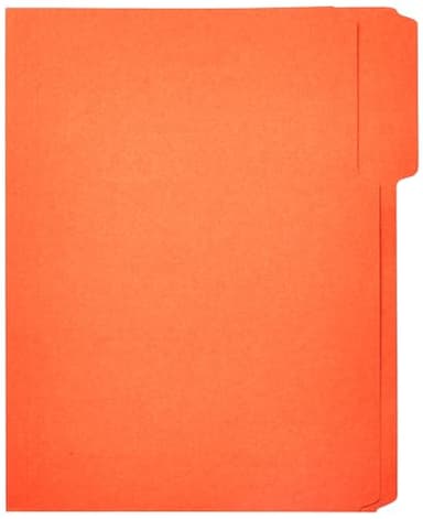 Amazon Basics File Folders with Tabs for Filing, AMZ401, Sturdy, Letter Size, Assorted Colors (100 Pack) - Image 5