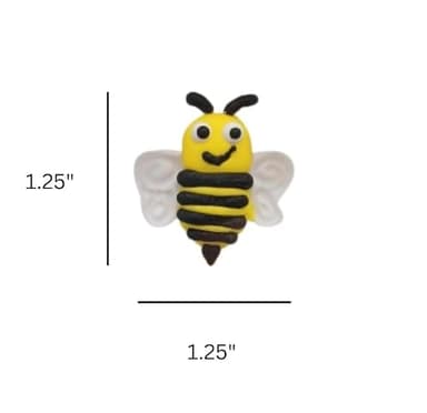 Edible Bee Decorations for Cakes & Desserts 48 Count - Image 4
