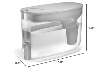 LifeStraw Home – Water Filter Dispenser, 18-Cup, Pebble, BPA Free Designed for Everyday Protection Against tap Water contaminants Including Bacteria, parasites, microplastics, Lead, Mercury - Image 12