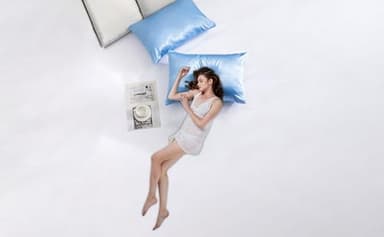 Satin Pillowcases Standard Set of 2 - Silk Soft Pillow Cases for Hair and Skin 20x26 inches,Blue Satin Pillow Covers 2 Pack with Envelope Closure for Home,School, Hotel - Image 8