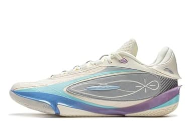 LI-NING Wade 808 5 Ultra Men Basketball Shoes Lightweight High Rebound Stable Professional Match Sneakers Egg Shell US 10 - Image 1