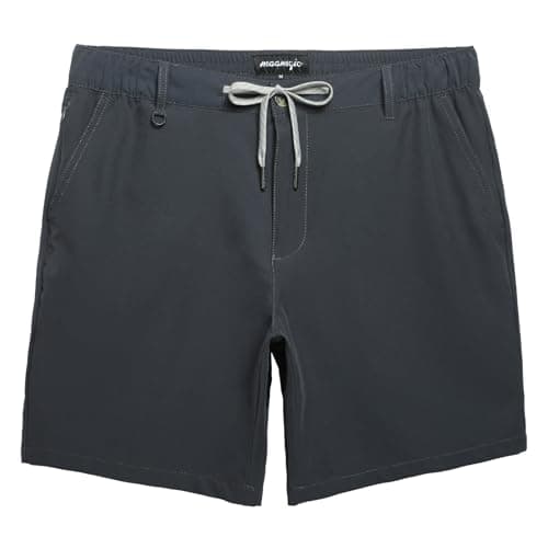 maamgic Men's 7 Inseam Casual Classic Fit Shorts Men with Multi-Pocket Workout Short Hybrid Quick Dry Short Pants - Image 1