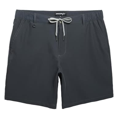 maamgic Men's 7 Inseam Casual Classic Fit Shorts Men with Multi-Pocket Workout Short Hybrid Quick Dry Short Pants - Image 1