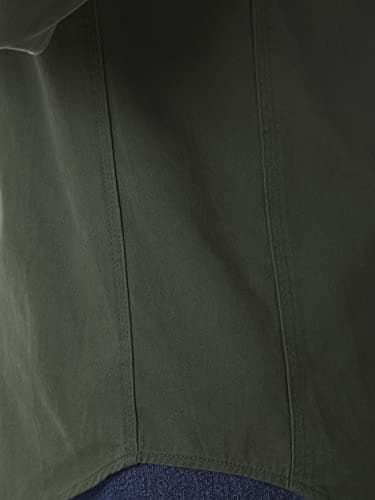 Wrangler Riggs Workwear Men's Big Logger Twill Long Sleeve Workshirt, Forest Green, 2X Tall - Image 4