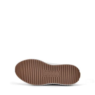 DREAM PAIRS Women Chunky City Tweed Comfortable Casual Platform Fashion Sneaker,Size 10,White,SDFN2379W - Image 5