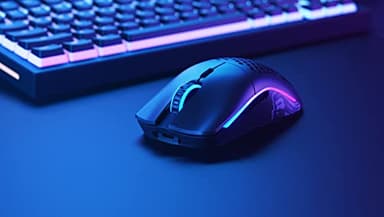 Glorious Model O Wireless Gaming Mouse - Superlight, 69g Honeycomb Design, RGB, Ambidextrous, Lag Free 2.4GHz Wireless, Up to 71 Hours Battery - Matte Black - Image 6