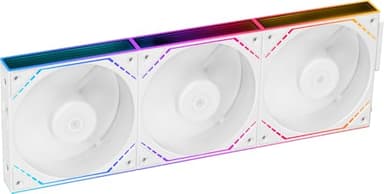 Thermalright TL-M12QRW X3 120mm PC Reverse Blade Case Fans, Daisy-Chain | 1500RPM | ARGB | Dual Infinity Mirrors Lighting for Gaming Build(3-Pack) - Image 2