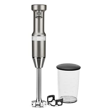 KitchenAid Variable Speed Corded Hand Blender KHBV53, Contour Silver - Image 2