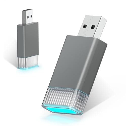 Mini Wireless Carplay Adapter for Apple iPhone,Plug and Play Easy Setup Automatic Reconnect,Convert Wired to Wireless Bluetooth Carplay Adapter Dongle,for Car play 2016+ & iPhone iOS 10+ (USB A)Grey01 - Image 1