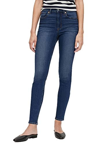 GAP Womens High Rise Legging Jeans, Medium Charlotte, 29 Regular US - Image 1