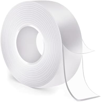 SHANDERBAR Nano Double Sided Tape Heavy Duty - 9.8ft Removable Clear Mounting Tape for Walls, Carpet, Rug & DIY – Strong Two Sided Adhesive Tape – No Residue, Washable, Traceless - Image 3