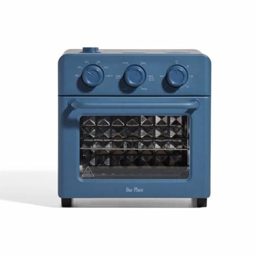 Our Place Wonder Oven | 6-in-1 Air Fryer & Toaster Oven with Steam Infusion | Compact, Countertop Friendly, Fast Preheat, Multifunctional | Air Fry, Toast, Roast, Bake, Reheat & Broil | Blue Salt - Image 1