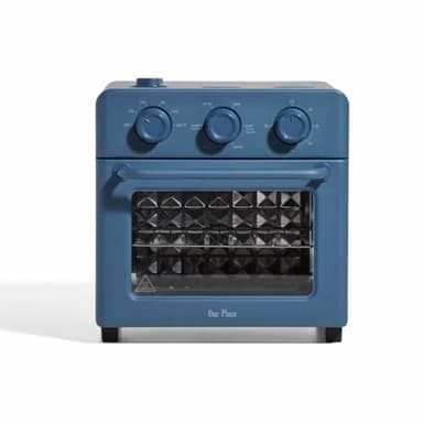Our Place Wonder Oven | 6-in-1 Air Fryer & Toaster Oven with Steam Infusion | Compact, Countertop Friendly, Fast Preheat, Multifunctional | Air Fry, Toast, Roast, Bake, Reheat & Broil | Blue Salt - Image 1