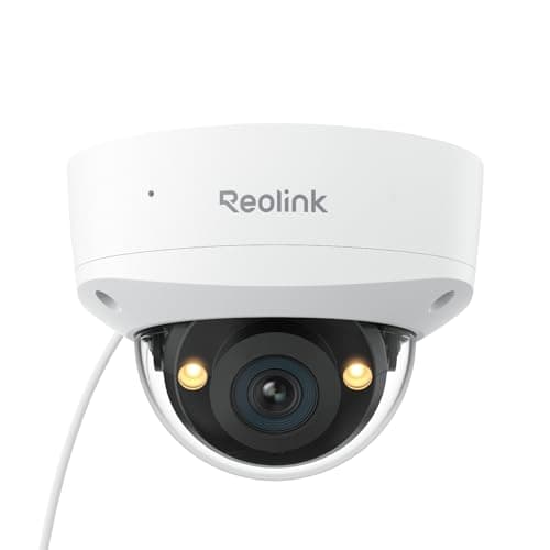 REOLINK RLC-1240A First 12MP Vandalproof PoE Security Camera,145° Wide Viewing Angle, Featuring Color Night Vision, Two-Way Talk, Smart Person/Vehicle/Animal Detection, Weatherproof - Image 1