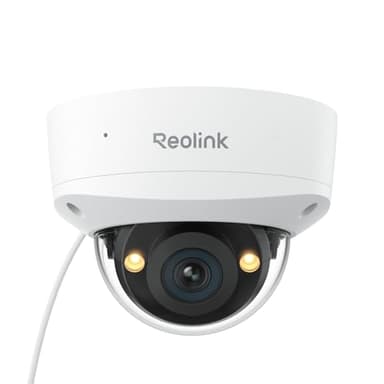 REOLINK RLC-1240A First 12MP Vandalproof PoE Security Camera,145° Wide Viewing Angle, Featuring Color Night Vision, Two-Way Talk, Smart Person/Vehicle/Animal Detection, Weatherproof - Image 1