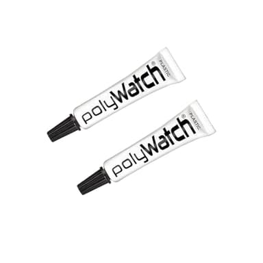 1 PolyWatch Plastic Watch Crystal Scratch Remover Polish with Microfiber Cloth - Image 2