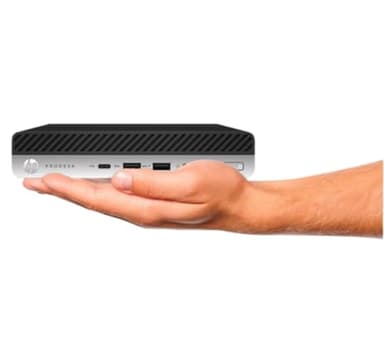 HP EliteDesk 800 G3 Mini Computer Desktop PC, Intel Core i5-7500T, 16GB DDR4 RAM, 512GB SSD, WiFi & Bluetooth, Keyboard & Mouse, Dual Monitor Support Windows 11 Pro (Renewed) - Image 6