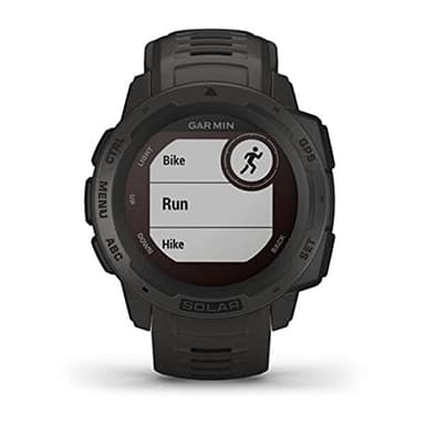 Garmin 010-02293-10 Instinct Solar, Rugged Outdoor Smartwatch with Solar Charging Capabilities, Built-in Sports Apps and Health Monitoring, Graphite - Image 4