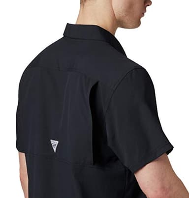 Columbia Men's Big and Tall Slack Tide Camp Shirt, Black, 5X - Image 5