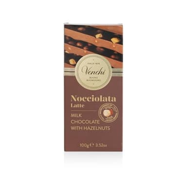 Venchi Nocciolata Milk Chocolate Hazelnut Bar 3.52oz - Image 4
