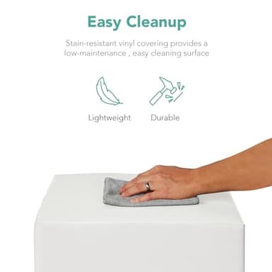 Best Choice Products 5-Piece Kids Climb & Crawl Soft Foam Block Activity Play Structures for Child Development, Color Coordination, Motor Skills - Neutral - Image 3