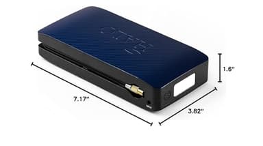 HALO Bolt Air 58830 Portable Car Battery Jump Starter | 100 PSI Air Compressor, 58.8Wh USB Power Bank, Emergency Floodlight & Charger, Jumps Cars SUVs & Trucks, Inflates Tires, TSA Approved — Blue - Image 9