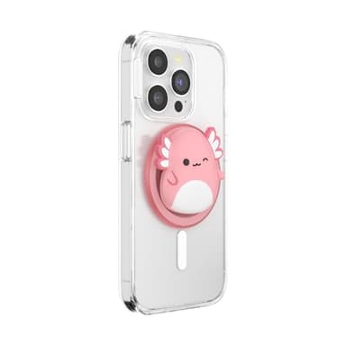 PopSockets Phone Grip for MagSafe with Kickstand, Magnetic Stand, Swappable Top, Secure Hold for iPhone MagSafe Cases, Phone & Tablet Grip, Squishmallows - PopOut Squishmallows Archie - Image 2