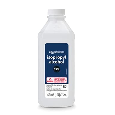 Amazon Basics 99% Isopropyl Alcohol For Technical Use, Unscented, 16 Fl Oz (Pack of 12) - Image 2
