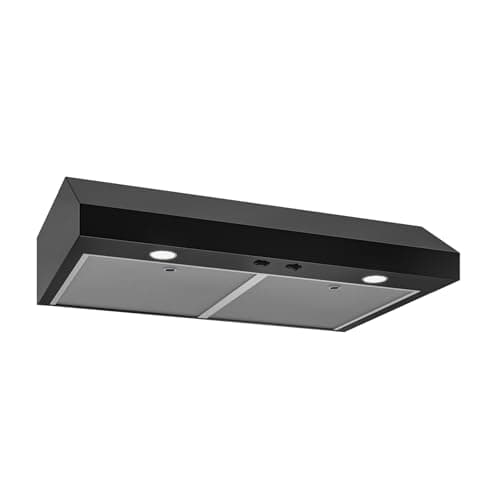 Broan-NuTone 36-Inch Under Cabinet Range Hood, ENERGY STAR, 350 Max Blower CFM, Black - Image 1