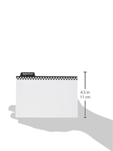 4-by-6-Inch Recipe Box Dividers - Image 2