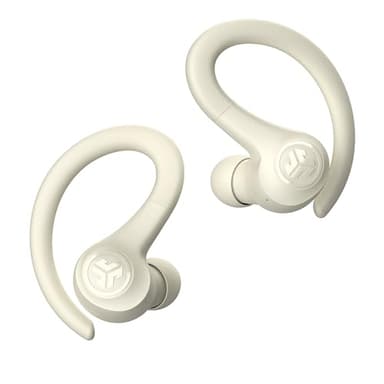 JLab Go Sport+ Wireless Workout Earbuds Featuring C3 Clear Calling, Secure Earhook Sport Design, 35+ Hour Bluetooth Playtime, and 3 EQ Sound Settings (Sand) - Image 5
