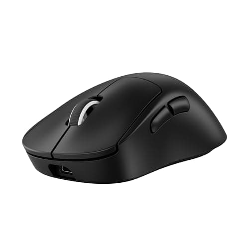 Logitech G PRO X Superlight 2 DEX Wireless Gaming Mouse, 60g pro-Grade Right-Handed Mouse with 5 programmable Buttons, USB-C Charging, 44k DPI Sensor, up to 8 kHz Polling for PC/Mac - Black - Image 1
