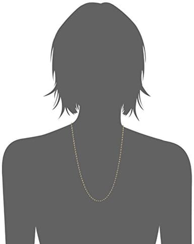 Amazon Essentials Sterling Silver 18k Gold Two Tone 2.3mm Twisted Butterfly Chain Necklace, 18", (previously Amazon Collection) - Image 2