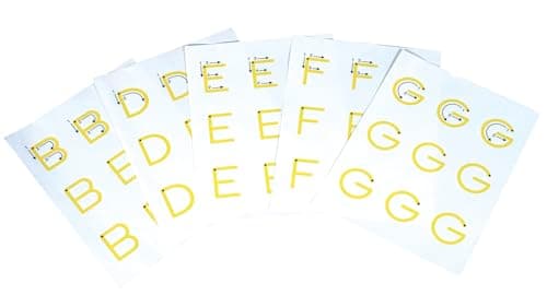 Abilitations - 27341 Integrations Hi Write Upper Case Alphabet Paper - 104 Page Pack - Image 1