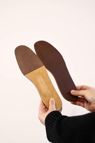 Nicks Boots DeltaArch™ Full Insoles, Men’s Shoe Size 8-9.5, Handcrafted in USA, Full Grain Leather Foot Bed, Comfortable, Durable - Image 4