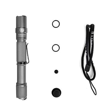 ThruNite Archer 2A V3 LED Flashlight, 500 Lumens Mini AA Flashlight with Lanyard, IPX8 Water-Resistant Dual Switch Outdoor Flash Light for Hiking, Camping, Everyday Use, EDC - Metal Grey CW - Image 8