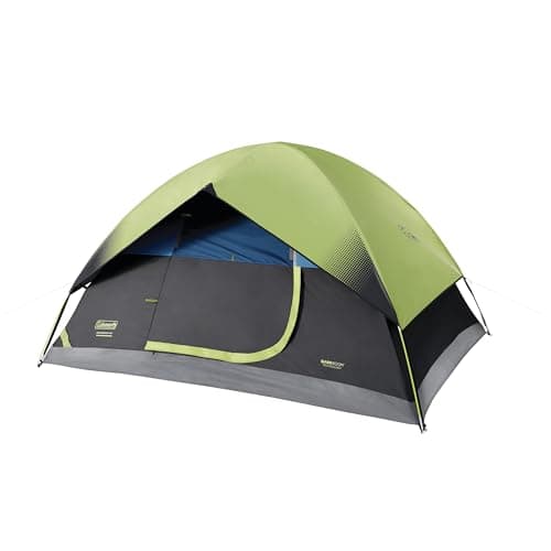 Coleman 4-Person Sundome Dark Room Dome Camping Tent - Image 1