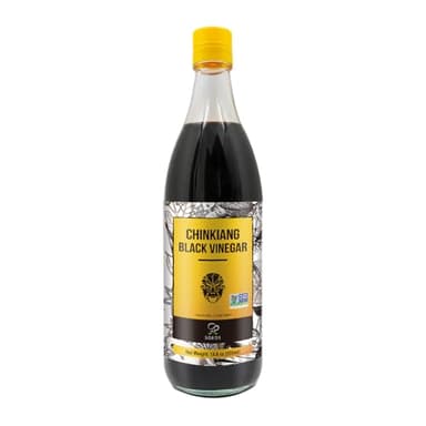 Soeos Chinkiang Vinegar, 18.6 fl oz (550ml), Chinese Black , Traditional , Organic , Zhenjiang Xiangcu, Black Rice Vinegar | Condiment for Cooking Noodles, Braised Meat, Cold Appetizers - Image 2