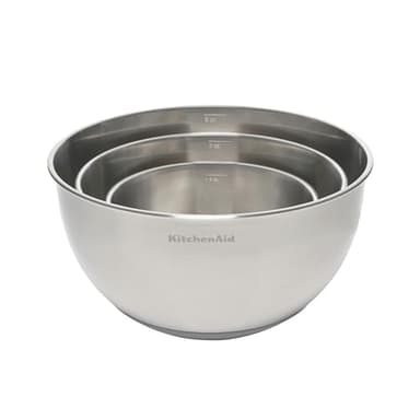 KitchenAid Stainless Steel Mixing Bowls, Set Of 3 - Image 7
