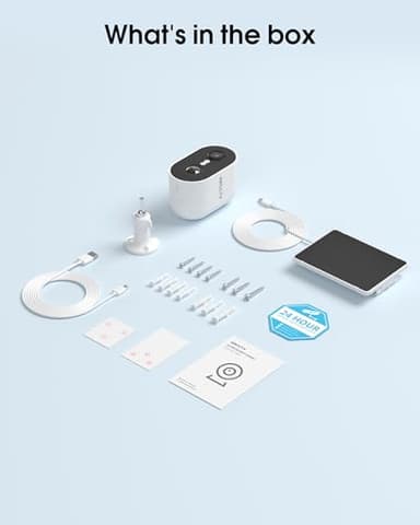 ARCCTV Security Camera Wireless Outdoor, 4MP Recharge Battery Powered WiFi Camera with Solar Panel, Motion Detection, Color Night Vision, 2-Way-Audio, 2.4G/5G Dual Band WiFi (2 Pack) - Image 8