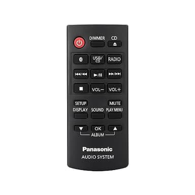 Panasonic Compact Stereo System with CD Player, Bluetooth, FM Radio and USB with Bass and Treble Control, 80W Stereo System for Home with Remote Control - SC-PM700PP-K (Black) - Image 8