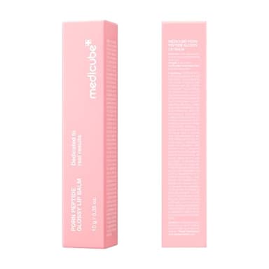 medicube PDRN Peptide Jelly Gloss Balm | Moisturizing Lip Gloss with Pink Peptide, Hyaluronic Acid, Ceramide & Shea Butter | Clear Gloss with Silver Pearl for a Plump, Glossy Lips | 10g - Image 8