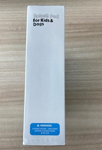 Peteast Dog Splash Pad 59" Anti-Slip Dog Pools for Large Dogs 0.58 mm Thick Dog Sprinkler Water Toy - Image 13