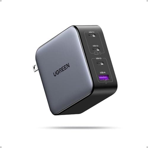 UGREEN Nexode 100W GaN USB C Charger, 4-Port Compact Foldable Fast Laptop Charger Power Adapter for MacBook Pro/Air, iPad Pro, iPhone 17/16/15 Series, Galaxy S25/S24, Pixel 10/9, Steam Deck, Pixelbook - Image 1
