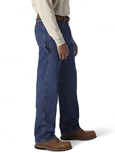 Wrangler Riggs Workwear mens Ripstop Carpenter jeans, Antique Indigo, 40W x 30L US - Image 2