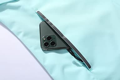 MOERDENG Women's Waterproof Rain Jacket Lightweight Raincoat Hooded Hiking Jacket Softshell Windbreaker - Image 7