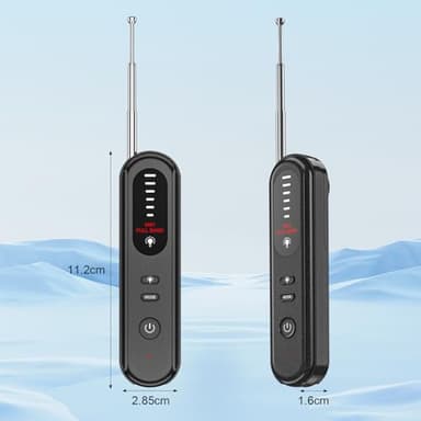 Aleanu Hidden Camera Detector, 2025 Hidden Bug and Device GPS Detector for Trave, Hotels, Home, Office, 6 Levels Sensitivity - Image 6