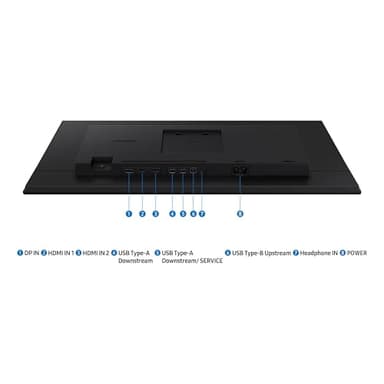 SAMSUNG 27” (S40GD) Borderless Business Monitor with IPS Panel, 100Hz Refresh Rate, Eye Saver Mode, Ergonomic Design, Game Picture Mode, LS27D408GANXGO - Image 3